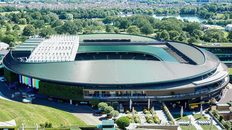 Wimbledon Mixes Old Traditions with New Drone Technology